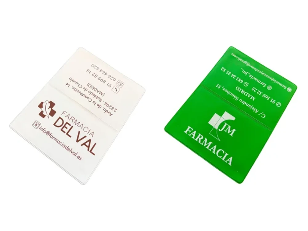 Fundas porta tarjetas