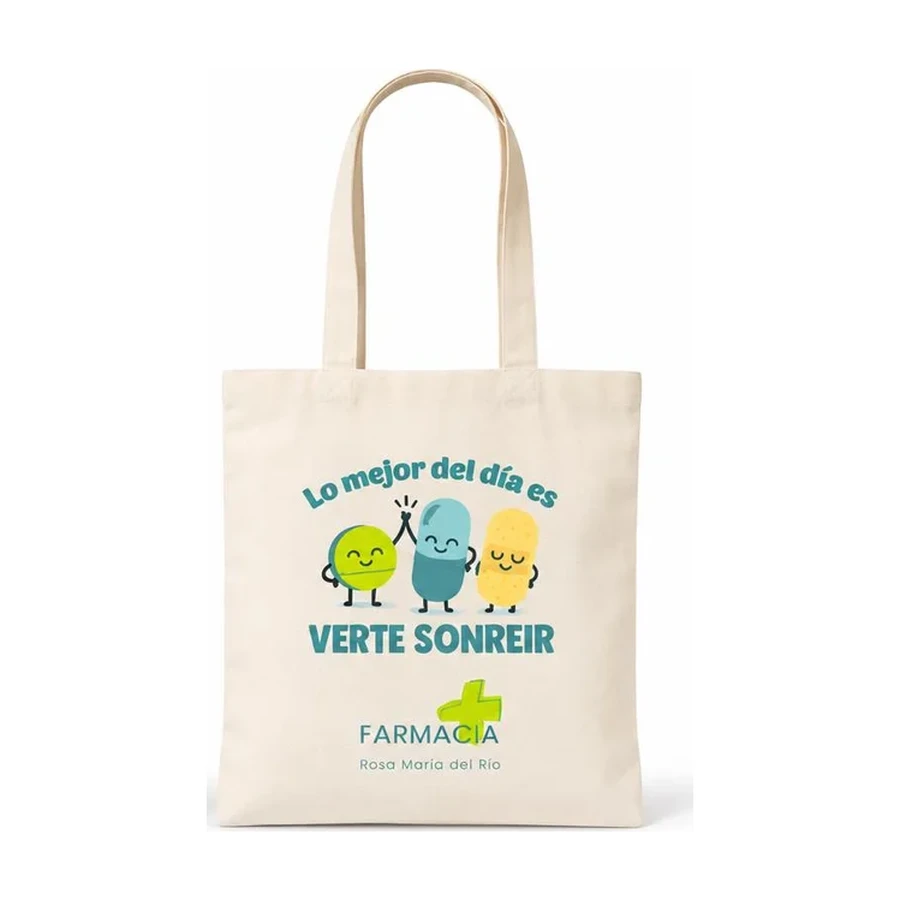 Totebag de algodón personalizada