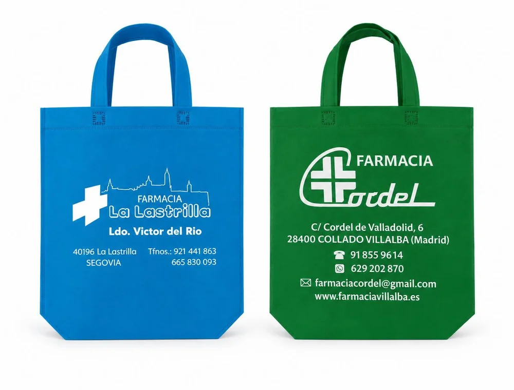 Bolsas de NT verticales