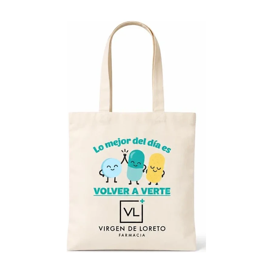 Totebag de algodón personalizada