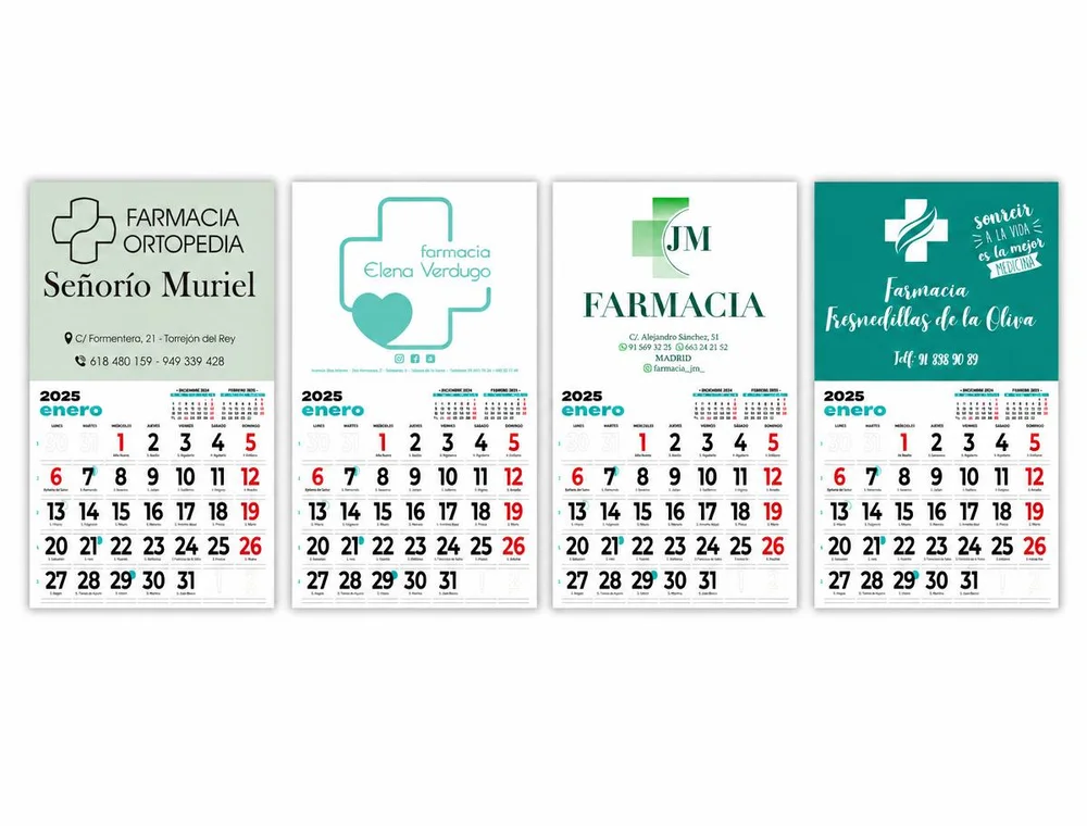 Calendarios de imán