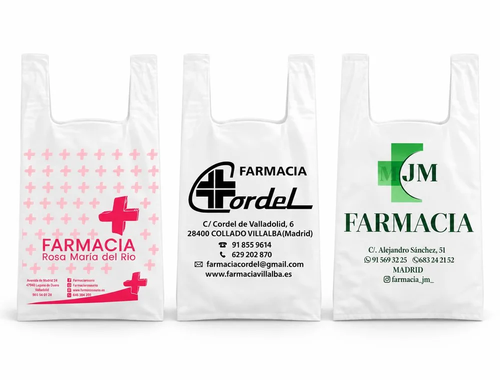 Bolsas camiseta personalizadas